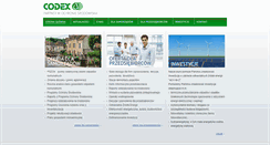 Desktop Screenshot of codex.pl