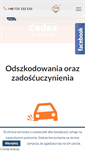 Mobile Screenshot of codex.org.pl
