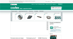 Desktop Screenshot of codex.si