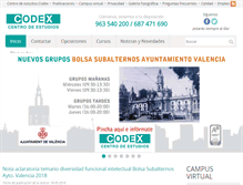 Tablet Screenshot of codex.es